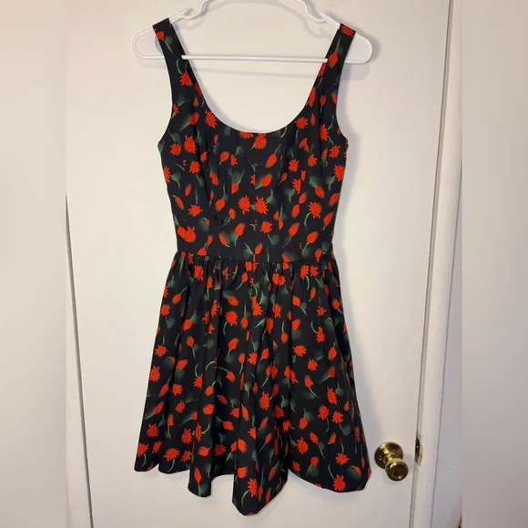 j crew fit and flare mini dress Gray Marled Fit-and-Flare Mini Dress main image 1